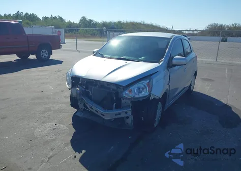 2017 Mitsubishi Mirage Es z USA, uszkodzony, nr VIN ML32A3HJXHH018493